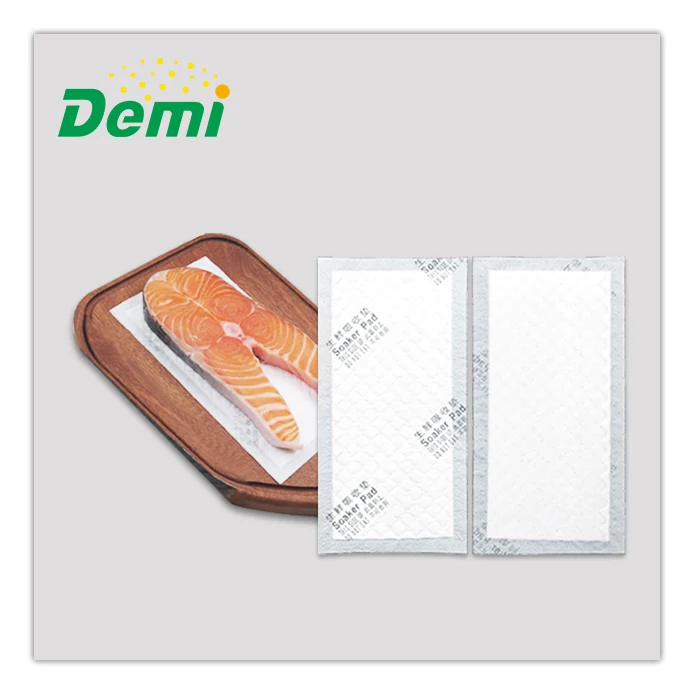 Direct Selling Solid Color Multifunctional Food Water Absorbent Meat Paper Pad