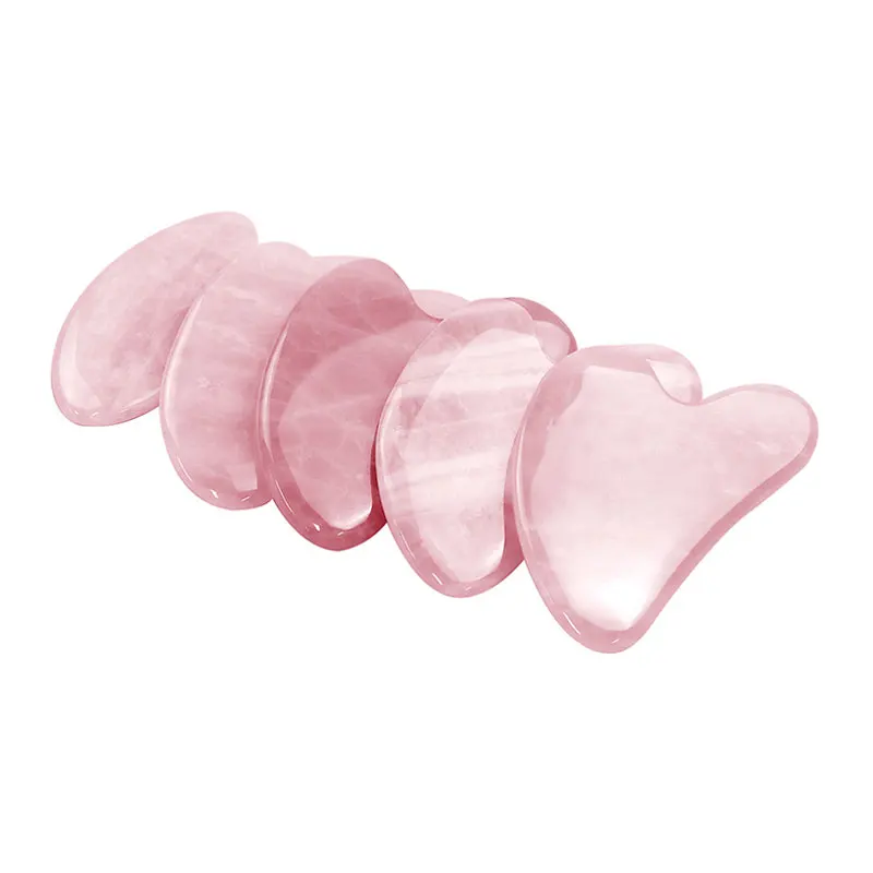 Guasha Scraping Board Facial Massage Spa Tool Back Leg Face Natural Stone Massage Gua Sha Stone