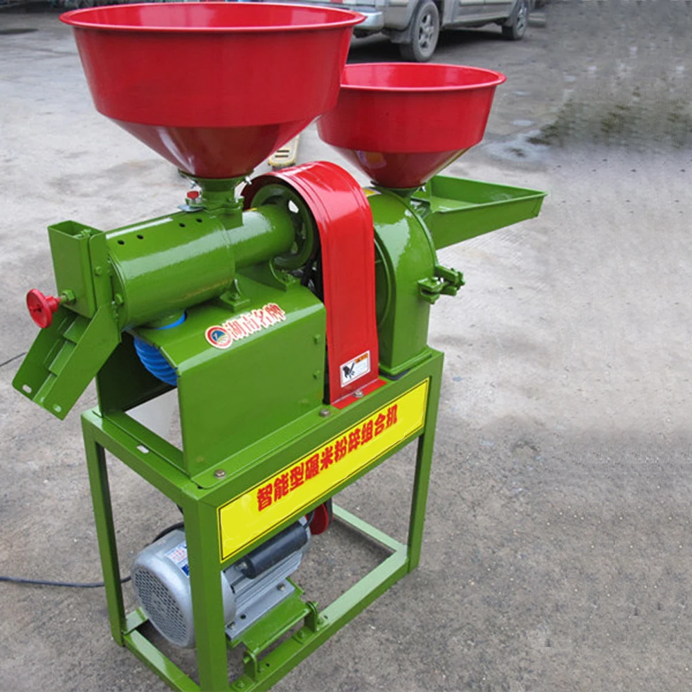 Small Rice Milling Machine /Hot Sale Double Function Rice miller  In Cambodia