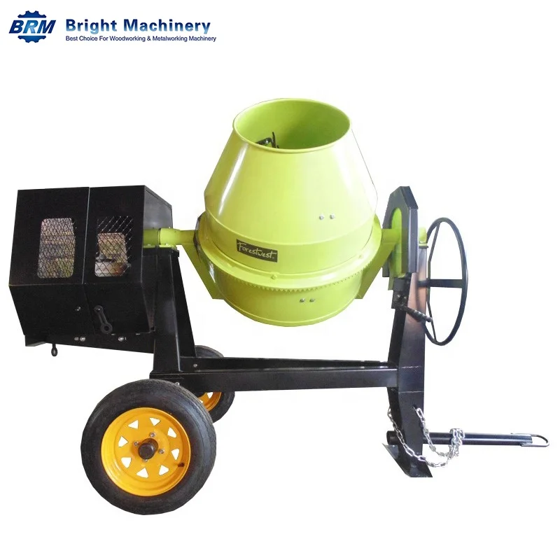 350L 6.5hp Petrol Mobile Concrete Mixer Cement Mixer Mixing Machine for Construction Use Heavy Duty