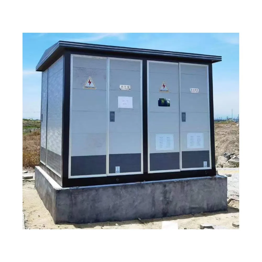 European substation electrical outdoor substation with ring main unit switchgear KVA power substation 10kv 20kv 33kv