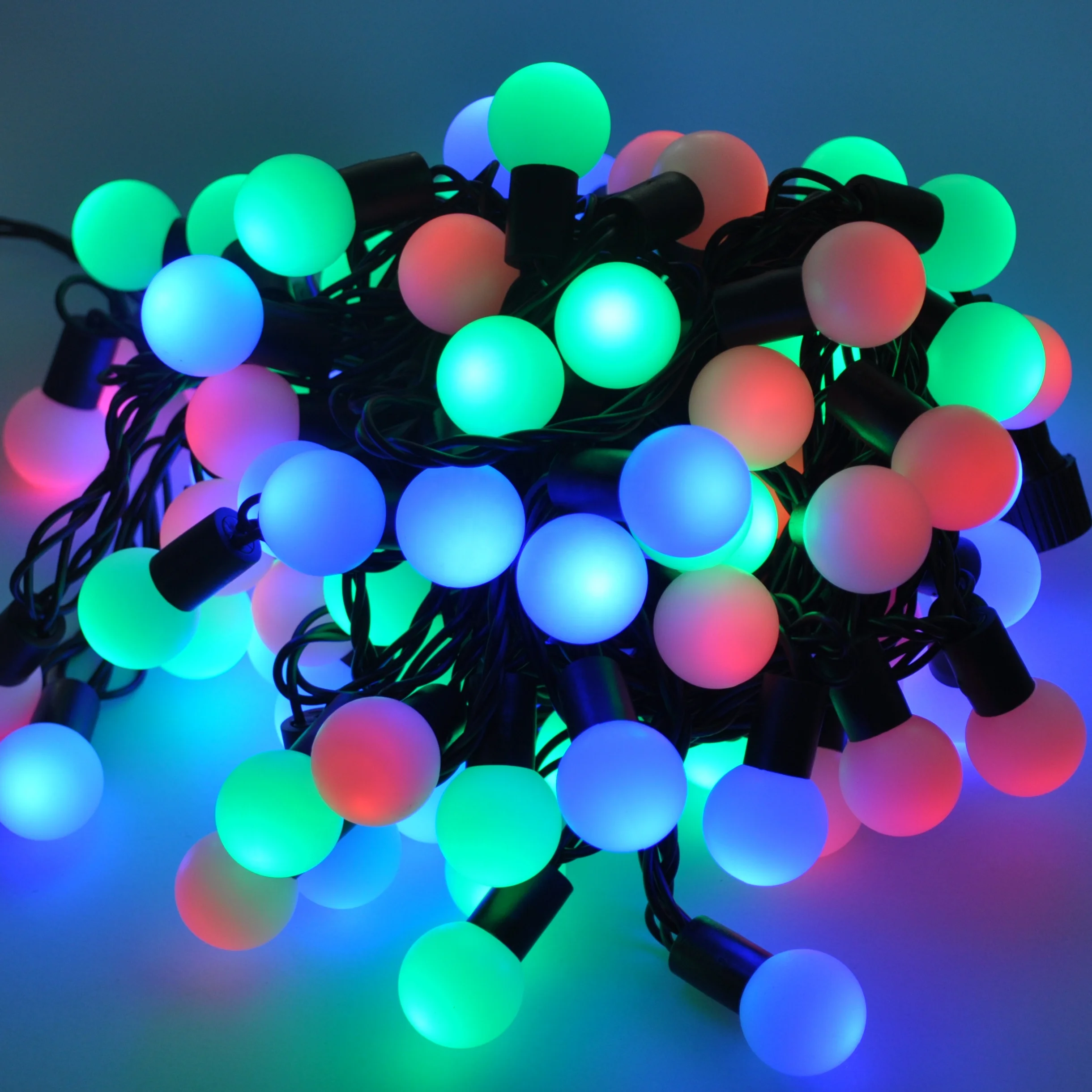 luces navidenas guirnaldas  Christmas Wedding Home Party Decorative New Year LED String  ball Lights Flash  Fairy Garland light