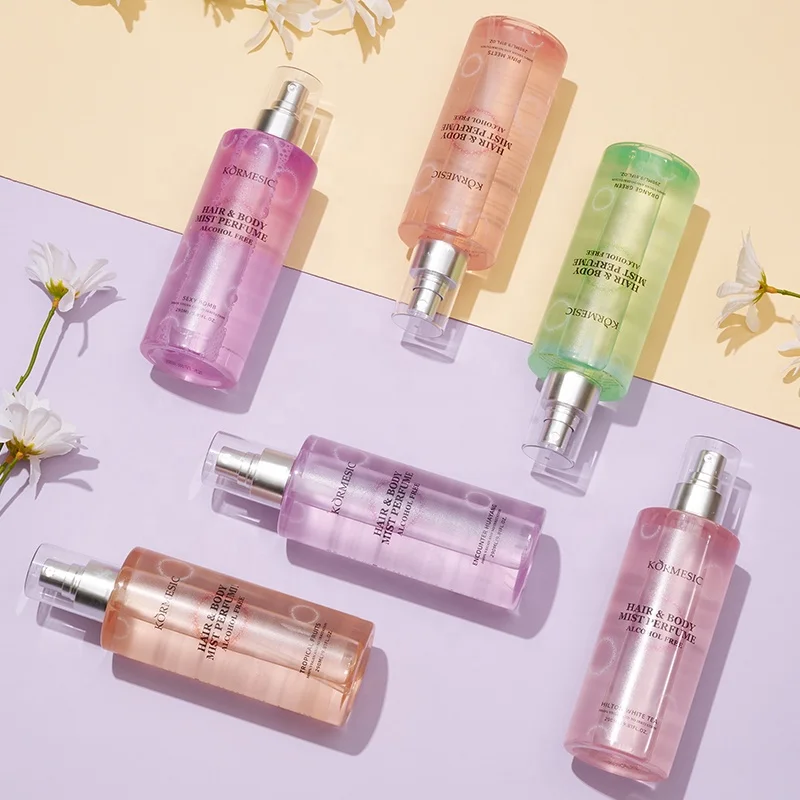 Kormesic OEM & ODM Private Label Wholesale Body Moisturizing Lavender & Sea Salt Fragrance Body Mist Perfume spray
