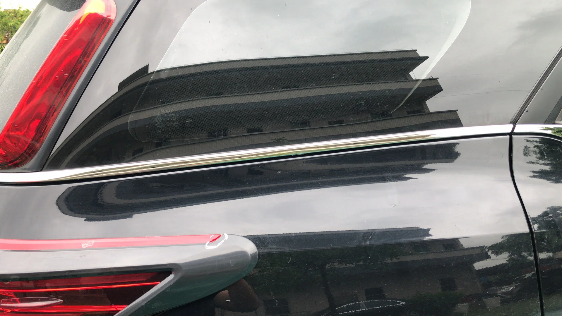 Внешние аксессуары новый стиль хромированная отделка окна для fortuner