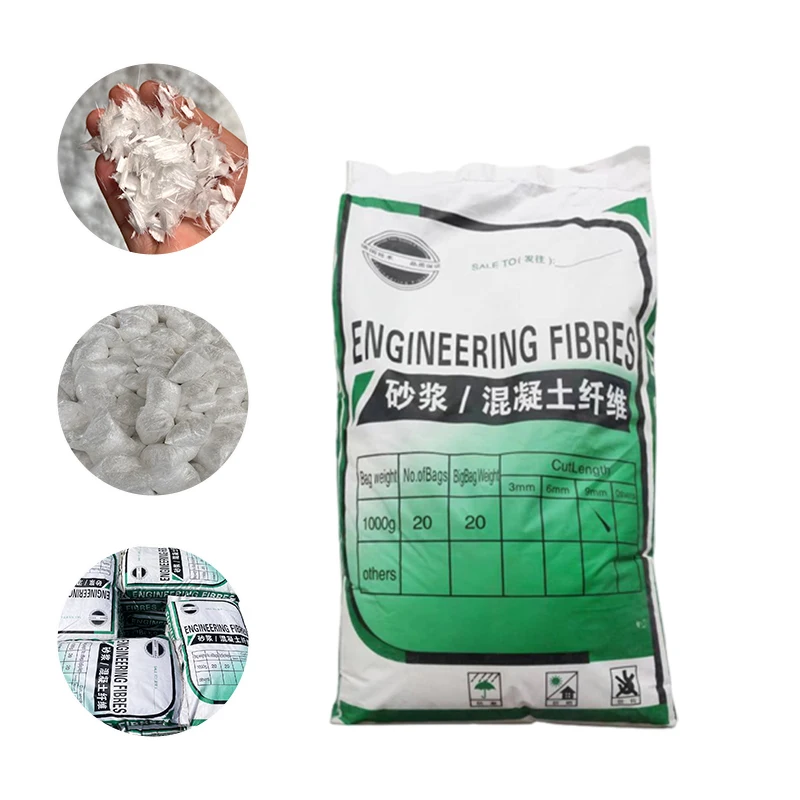 Factory-Price Polypropylene Fiber (PP Fiber) for Concrete Construction & Real Estate Applications
