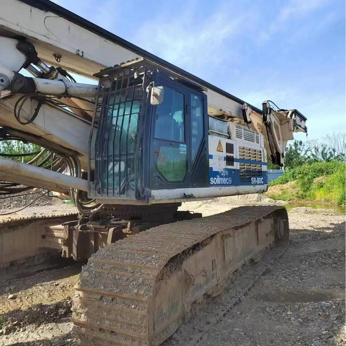 Продажа буровой установки Soilmec для роторного бурения SR 80C SR70 SR60