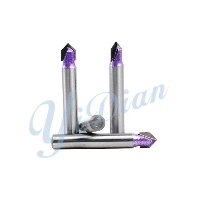 2022 Hot Sales Cutting Wood Tools V Shape Straight Bits For CNC Tool And Cutter Grinder Machines