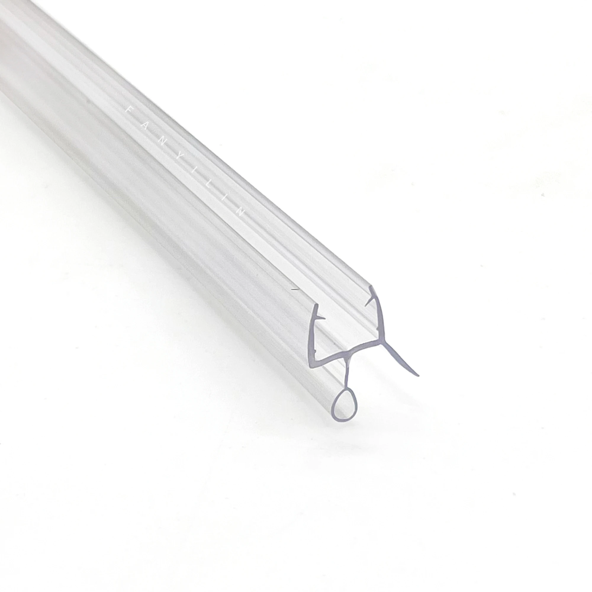 Bathroom glass sliding door Seal Plastic PVC Strip door bottom seal strip Waterproof Glass Door Sealing Strip for shower cabin