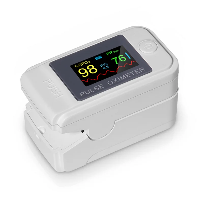 CE ROHS Approved LK89 Pulse Oximete Manufacturer Medical 4 Color Display LED TFT Blood Oxygen Fingertip Oximete