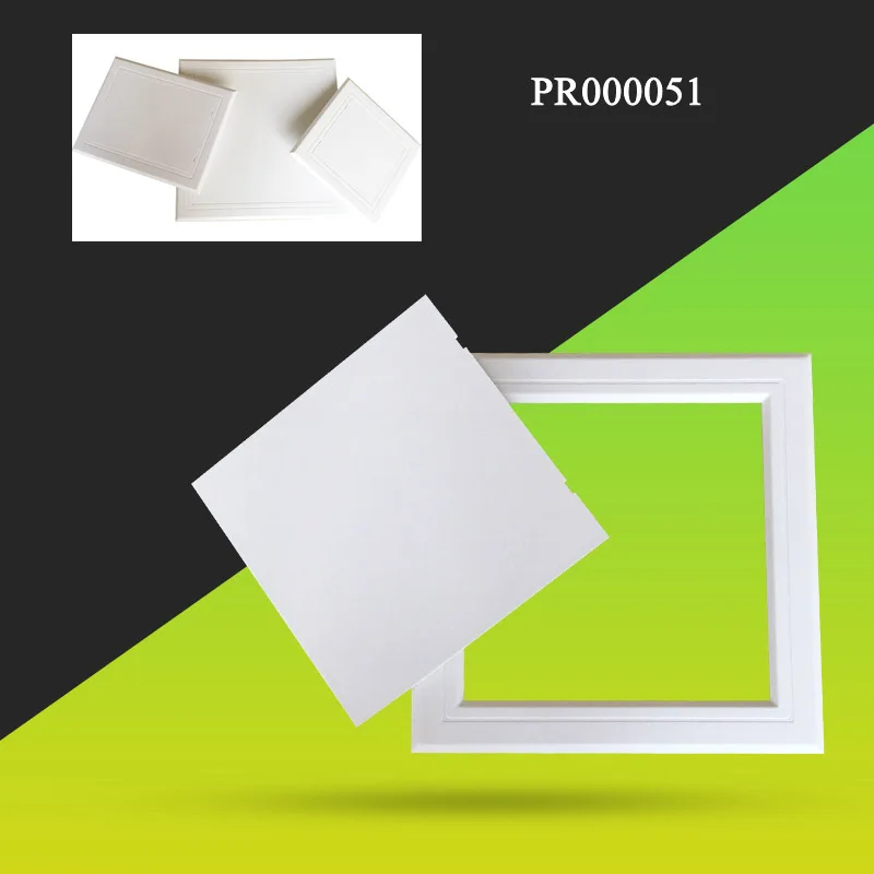 Durable ABS plastic ceiling and wall access panel for hotel grid ceiling board