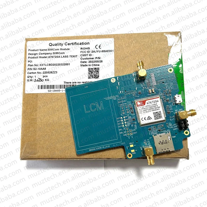 A7672SA-LASE 4g LTE cat 1 A7672SA  Tekit board wireless module A7672S A7672E A7672SA (S2-109ZZ-Z30NC) LCC