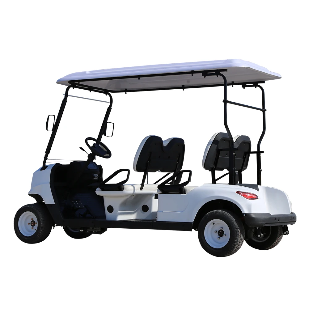 road 48V 72V Lithium Battery Karts Car Buggy2 4 6 8 Small electric golf cart with roof