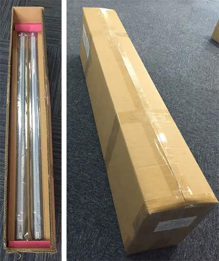 2*8 Magnetic led 120-347v 8ft 50w linear retrofit kit Replace T8 tube