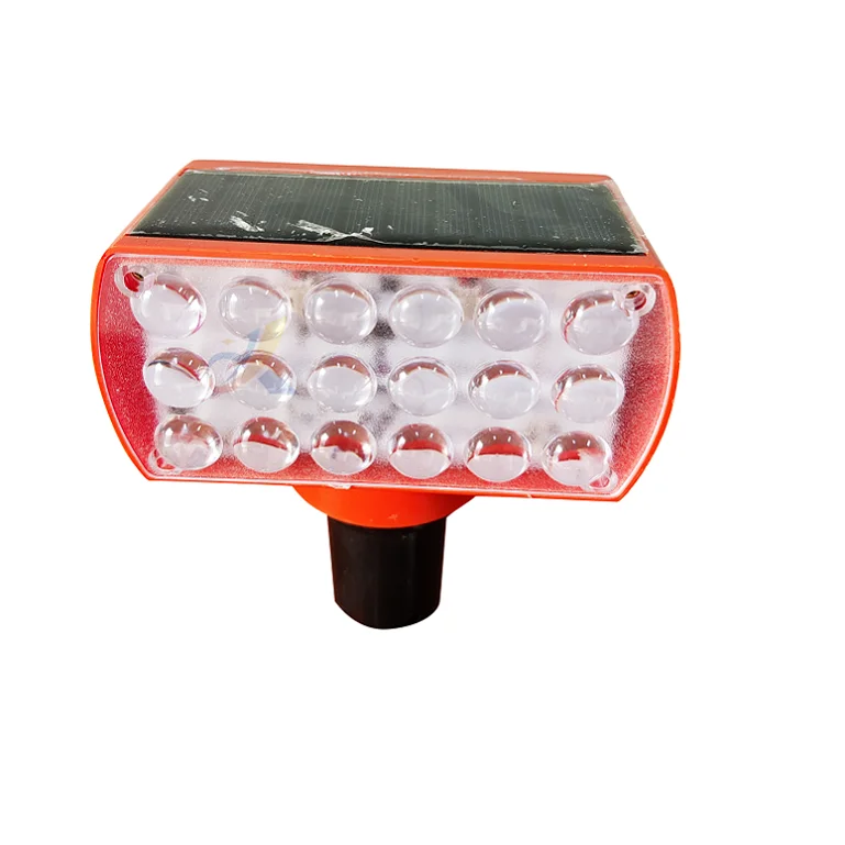 high brightness solar blinkers lamp led strobe warning flashing light