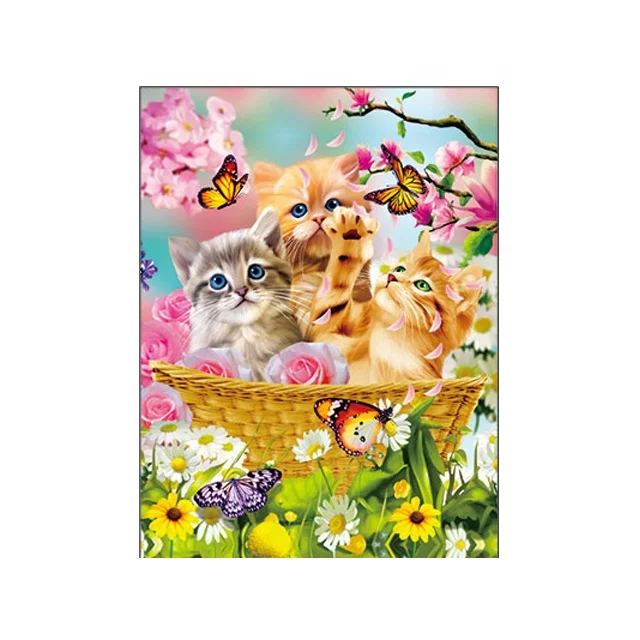 
New designs 30x40cm 3d lenticular picture of animals 