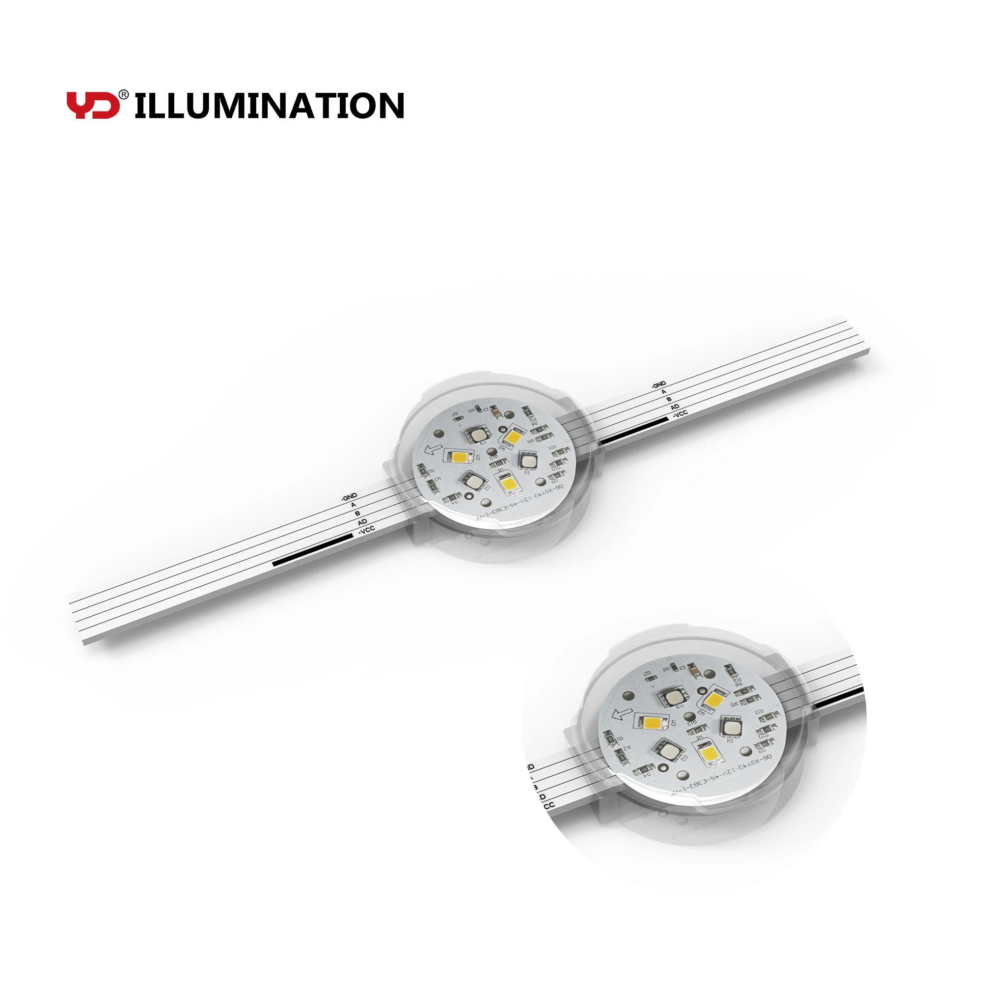 Водонепроницаемый выключатели со светодиодным индикатором (12 V огни ws2811 smd точки для висячий мост украшение освещения