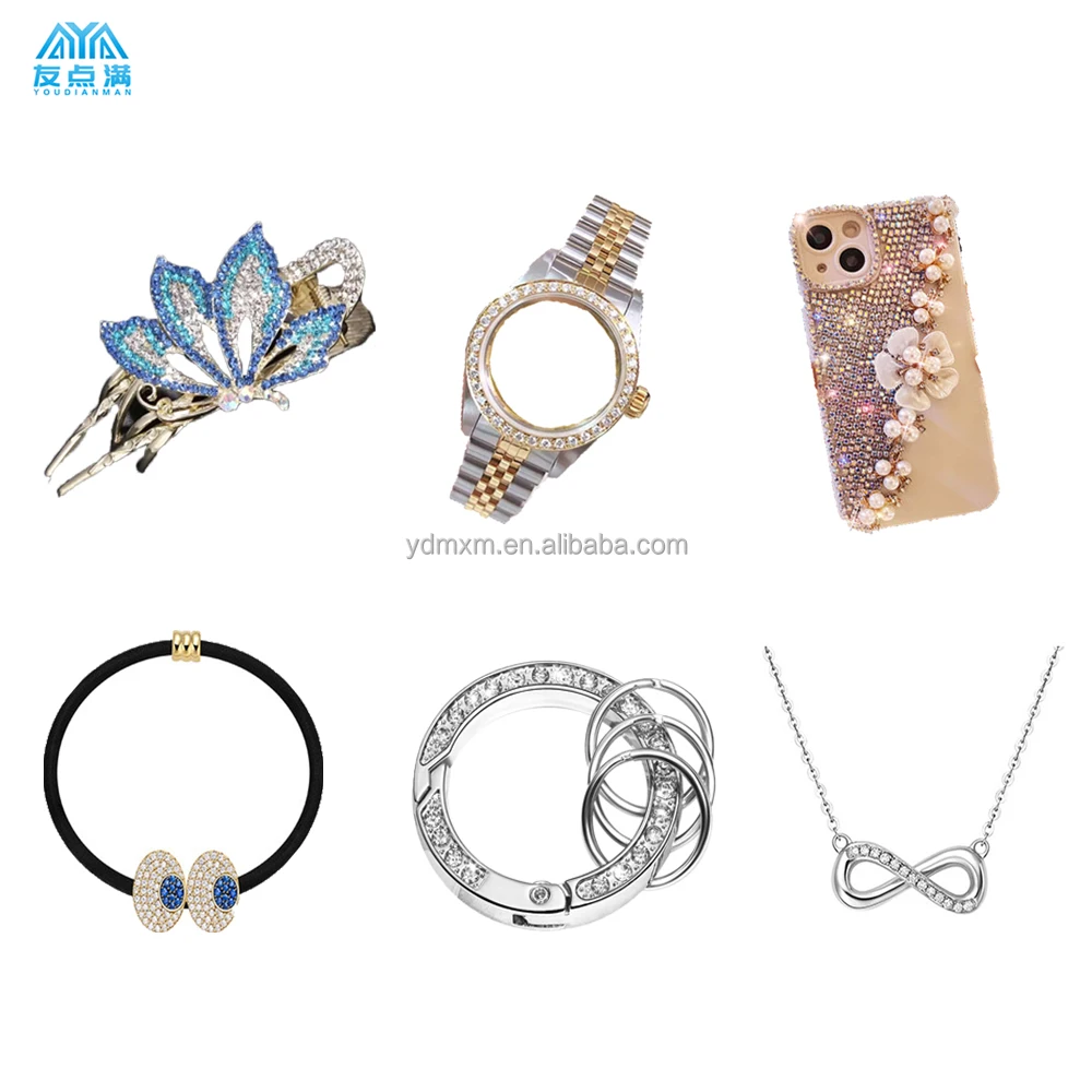 Rhinestones setting Machine Automatic Visual Funtion Intelligent Jewelry Rhinestone Setting Machine for Bracelets earrings