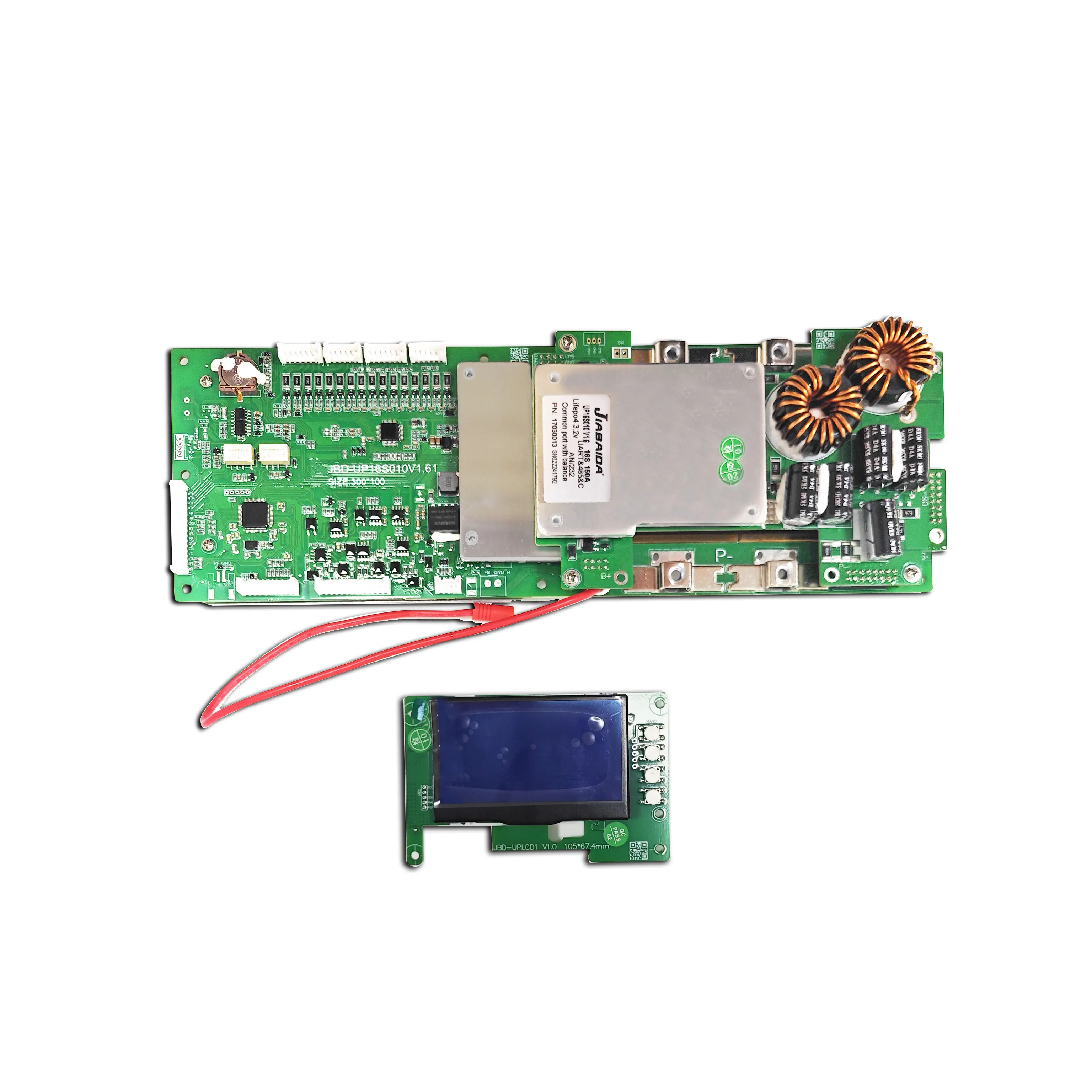 Система управления аккумулятором JBD BMS Smart 16s150a Lifepo4 для 12V 24V 48V Pack