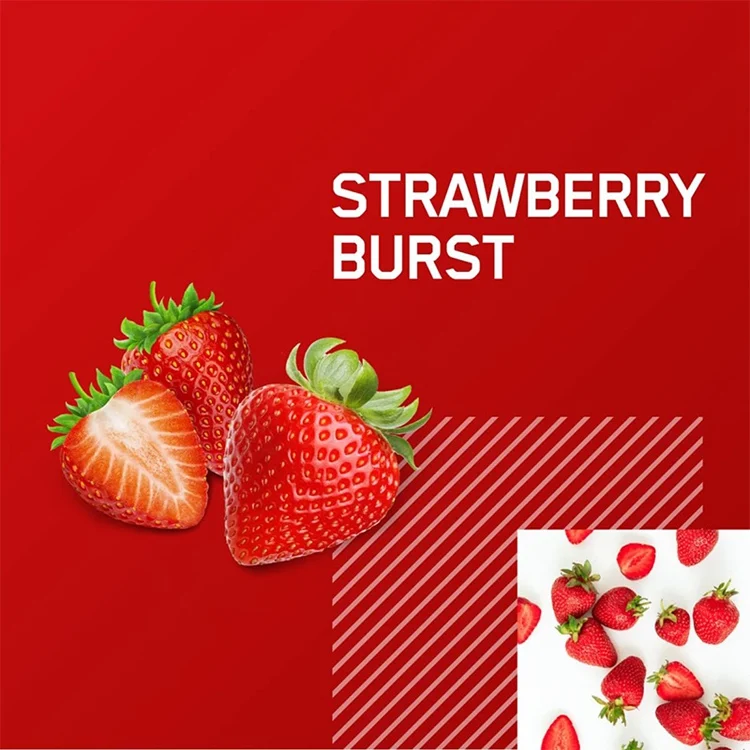 Strawberry Burst Amino Energy Plus Electrolytes Energy Drink Powder Caffeine for Pre-Workout Energy and Amino Acids/BCAAs