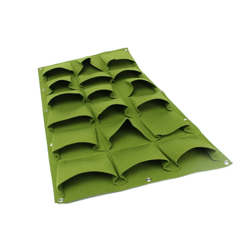 Green wall geotextile felt fabric vertical garden grow bags