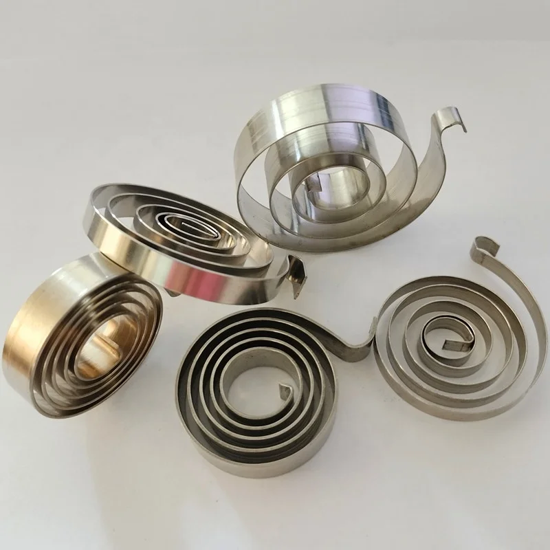 Custom OEM  coil spring and power spring and dog leash spiral spring