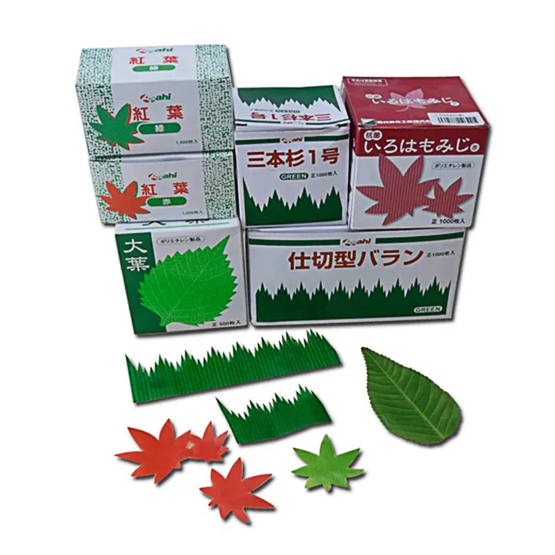 Sushi Plant Grass Decor Baran Garnish Sushi Decorative Grass Japanese Food Mat Table Runner Sushi Plate Grass Ornament