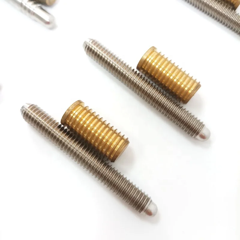 xmlivet Domestic Uni-Loc joint with brass screw cap radial pin joint for carom cue billiard pool cue wholesales 3/8x10 joint