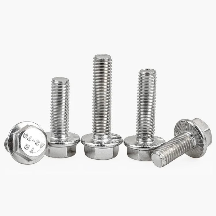 DIN6921 flange bolt m12x30 grade 10.9 metric hot dip galvanized hex flange bolt
