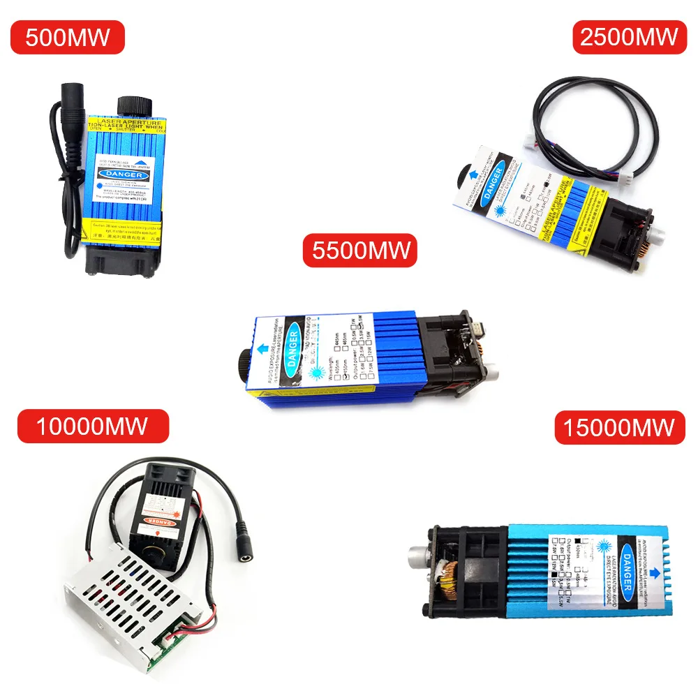 
Mini laser engraving cutting machines TTL PMW control 30*40cm 15W Laser module 