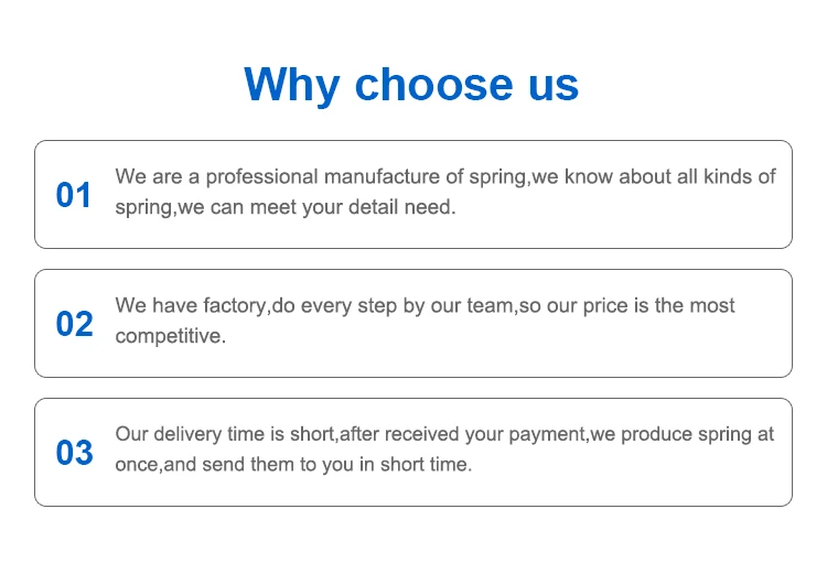 Juneng Factory Directly Sell Heavy Equipment Compression Spring