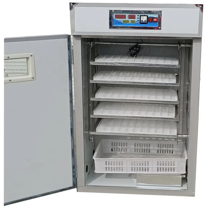 2024 Small Capacity Cheap 440 Chicken Full Automatic Egg Incubator Machine Made In China