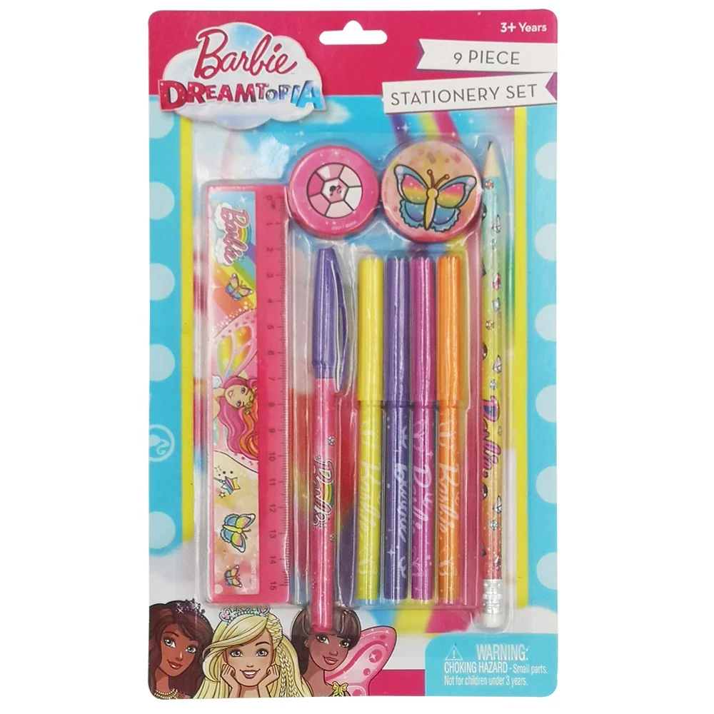 9 шт. дети мультфильм дешевые back to school Канцелярский набор для детей