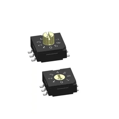 DIP переключатель поворотный BCD 25MA 24V Хорошее качество 156 10x10 Тип 8 позиционный для сварочного