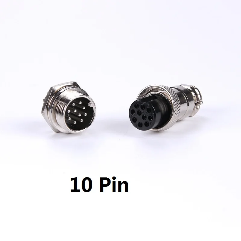 GX16 8pin разъем солнцезащитные очки-авиаторы авиации Мужской Женский Разъем на возраст 2 3 4 5 6 7 8 9 10 pin-код