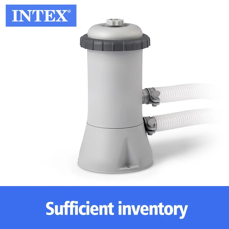 INTEX 28242 Durable Metal Frame Pool Set Garden adult Pool Swimming Outdoor  Large Above Ground Round Swimming Pool