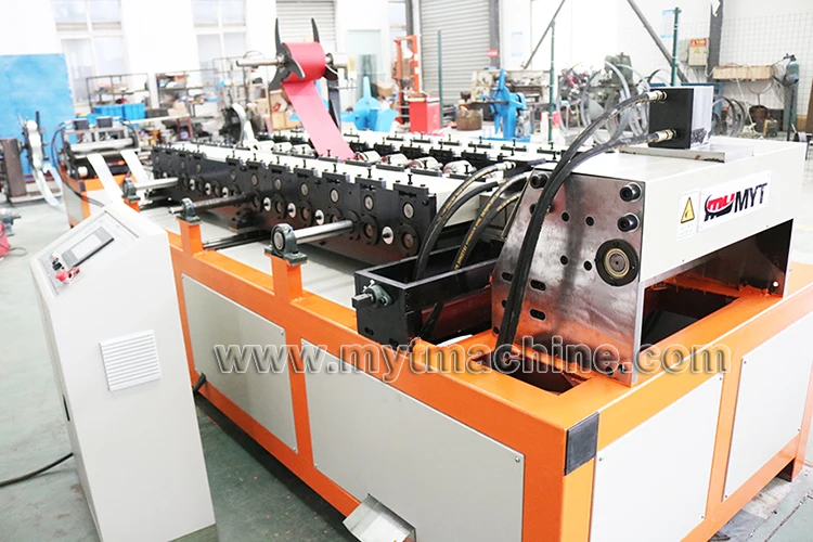 MYT brand HVAC air duct flexible canvas connector making forming fabrication machine for Flame retardant high temperature fabric