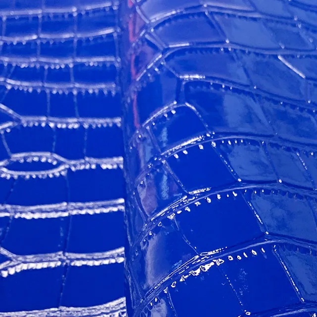 sofa material crocodile 0.6mm pvc leather