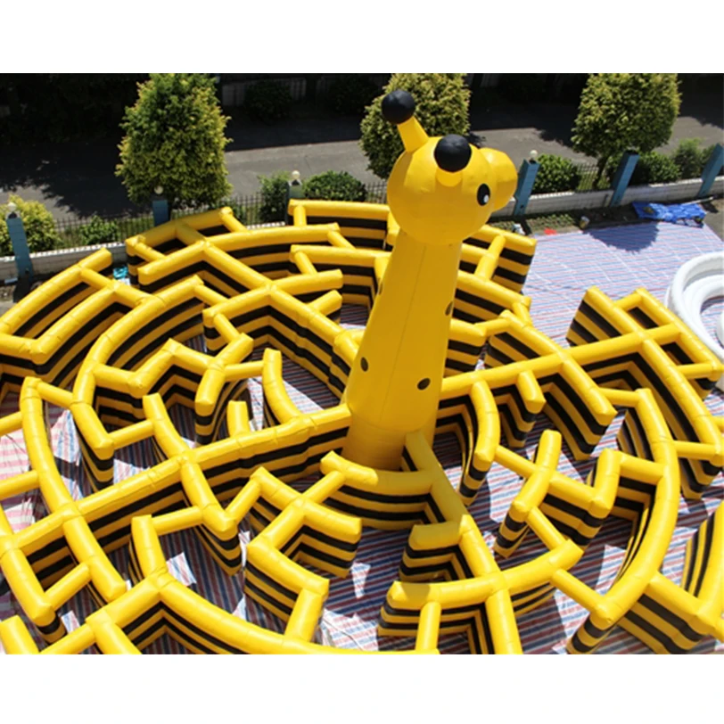 
Commercial outdoor inflatable maze, Large Inflatable obstacle course for sale 