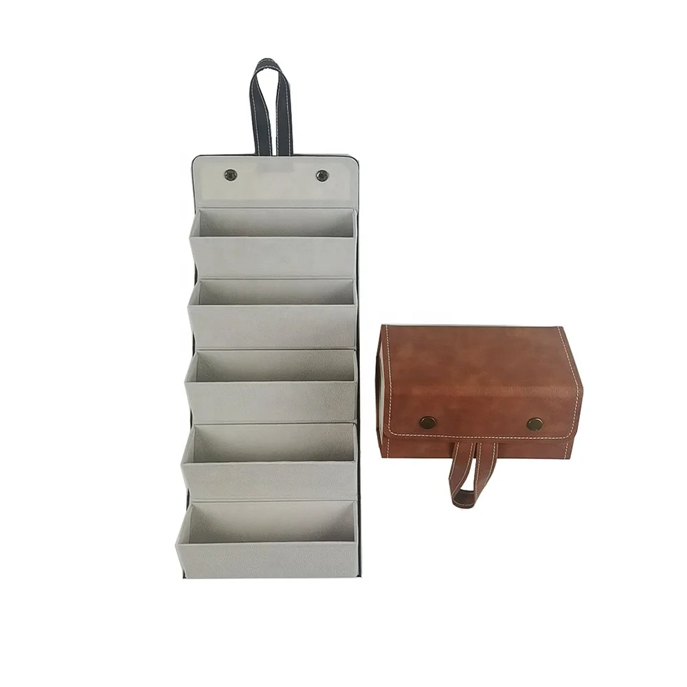 4 Slots Sunglasses Organizer 5 Slots Travel Glasses Case 3 Slots Portable Eyewear Box Packaging Storage Case