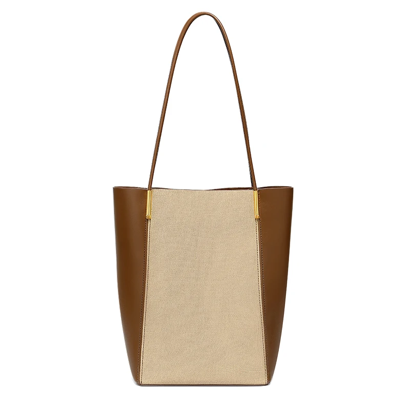 TAOMICMIC The new version of cross-border ladies pu shoulder bag ins fashion simple large capacity armpit bucket bag