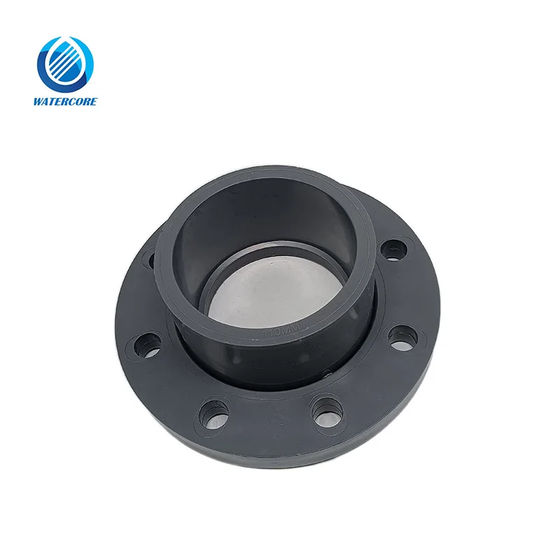 ASTM SCH80 High Quality Plastic Water Pipe Fitting Industrial Grade Pressure Flange PVC Pressure Two Pieces Flange