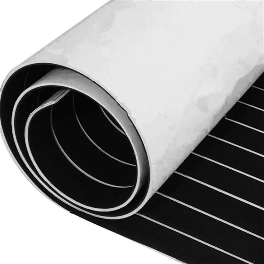 High quality Selt-Adhesive EVA Foam Boat Faux Teak Flooring Sheet for Fishing Boat Flooring Pads