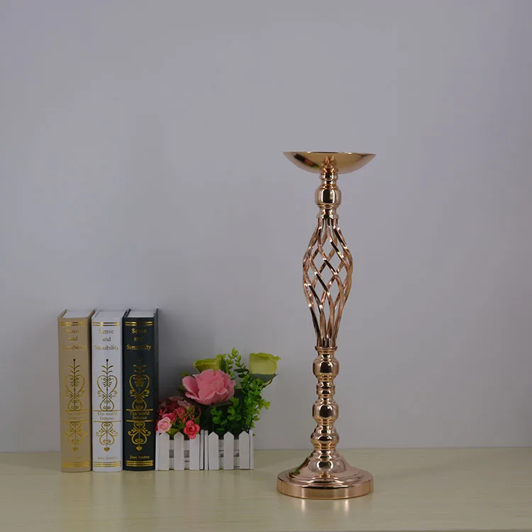 
2019 For Wedding Table Flower Stand Centerpieces With Round Square Glass Candle Holder Chrome And Crystal Ball 