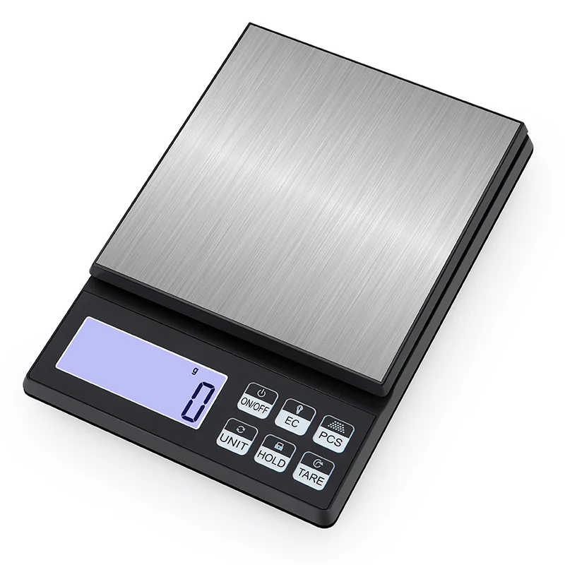 Original Factory Food Kitchen Scales 5kg/0.1g Household Electronic Scale Stainless Steel Digital Weighing Kitchen Scale