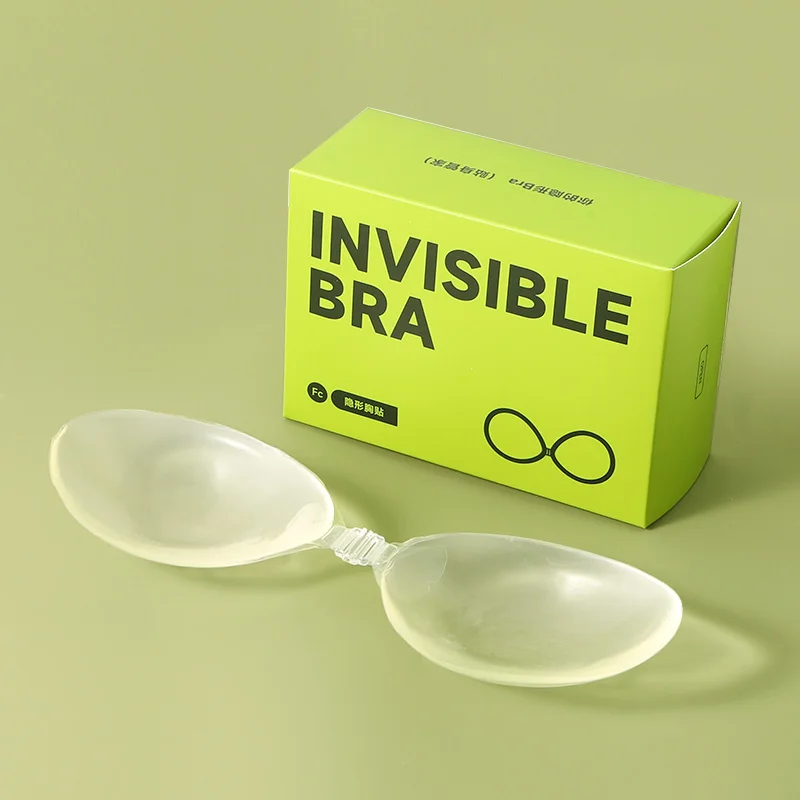 Factory price Wholesale Reusable Transparent Silicone Bra Women Invisible Strapless Underwear Bra Sexy Nude Silicone Free Bra