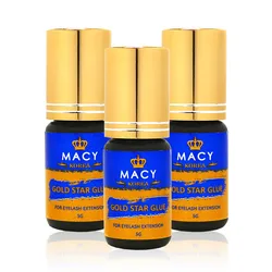 Macy Beauty Eyelash Gold Star Glue With Wholesale Price