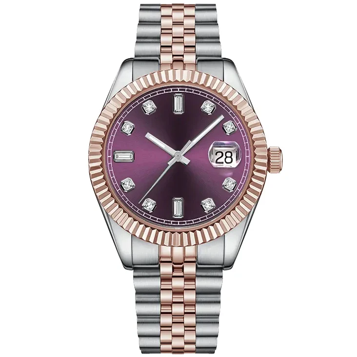From China Rose Gold Watch Women Best Selling Lady Charm Diamond Fashion Luxury Watch Ladies