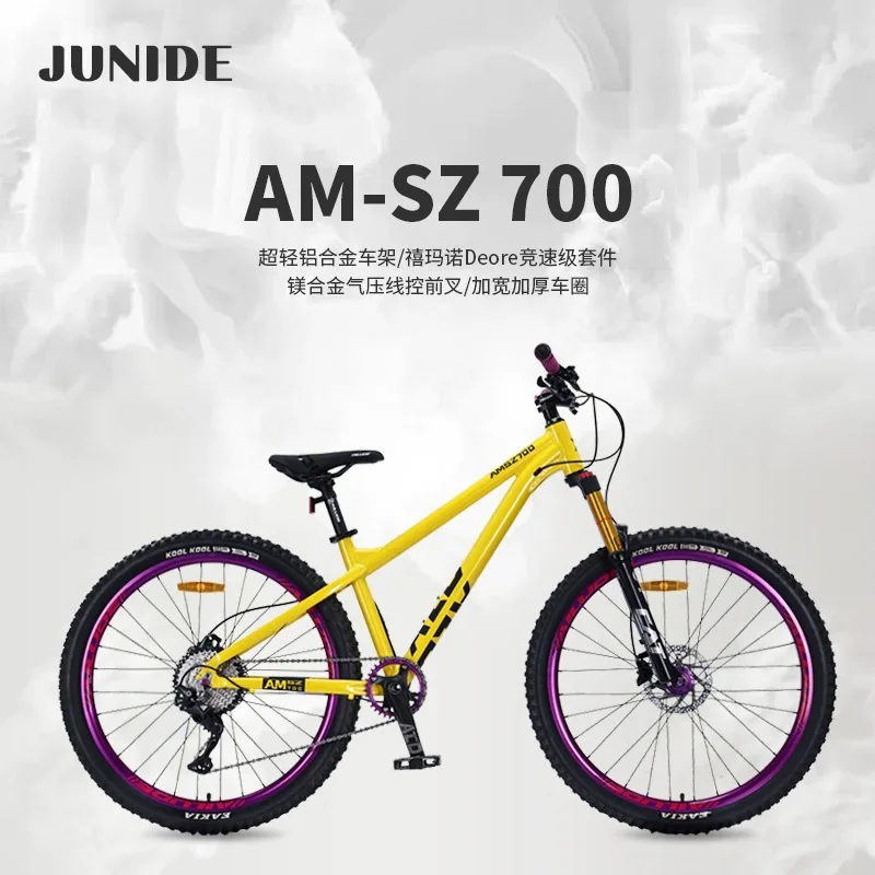 Hot sale 27.5 inch 10 speed Green shocking absorption aluminum alloy mountain bicycle with oil disc brake bike