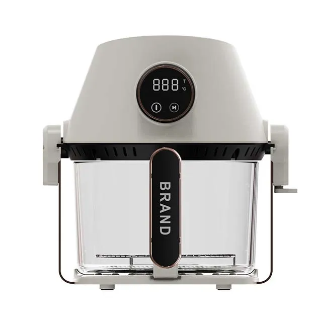 New design digital air fryer healthy cooking with glass visible window air flyer no oil