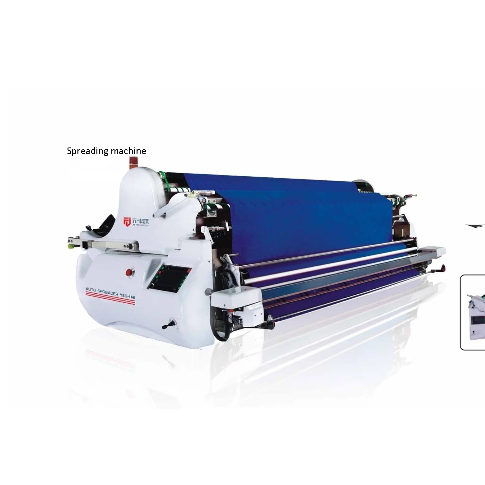 CE certified easy operation cloth fabric spreading machine